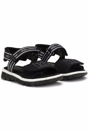 Dolce & Gabbana DG-logo touch-strap sandals