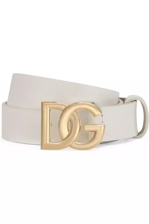 Dolce & Gabbana Belts - Logo buckle belt - White
