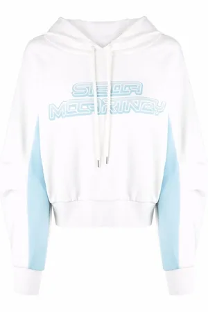 Stella McCartney Logo-print cotton-jersey hoodie