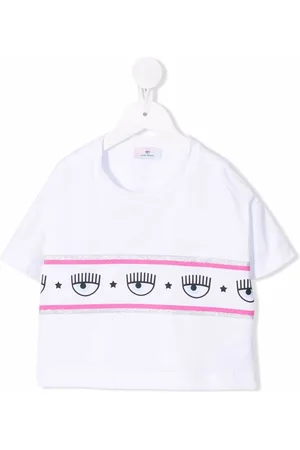 Chiara Ferragni Logo-stripe T-shirt