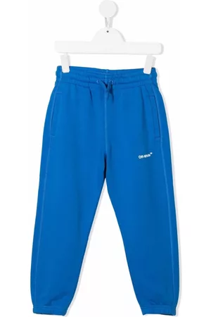 OFF-WHITE Sweatpants - Graphic print track pants - Blue