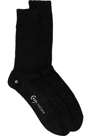 SUICOKE Logo-print ankle socks