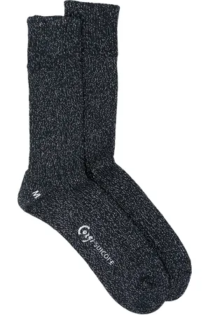 SUICOKE Logo-print ankle socks