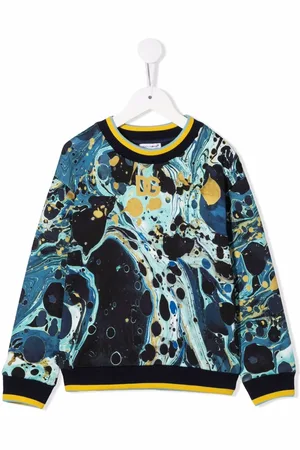 Dolce & Gabbana Paint-swirl print sweatshirt