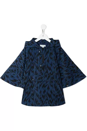 Stella McCartney Doggy Fur pullover coat - Blue