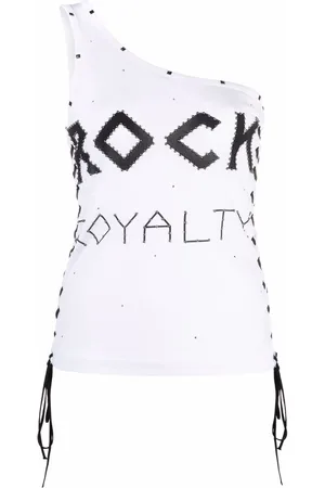 Stella McCartney Studded one-shoulder vest top