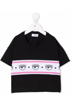 Chiara Ferragni Logo-stripe T-shirt