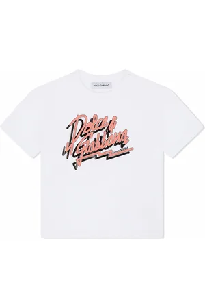 Dolce & Gabbana Kids Striped Baseball Shirt - Farfetch
