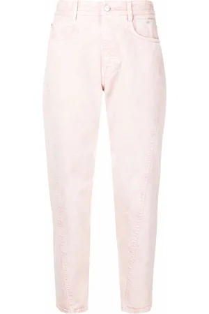 Stella McCartney Faded cropped jeans