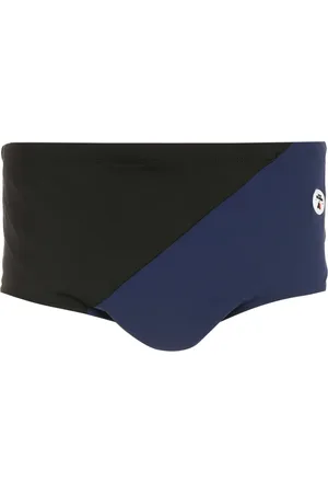 AMIR SLAMA Colourblock swimming trunks