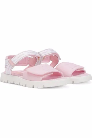 Dolce & Gabbana DG-logo touch-strap sandals