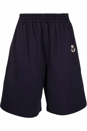 Isabel Marant Logo-embroidered track shorts