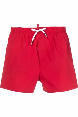 Dsquared2 Icon-print drawstring swim shorts