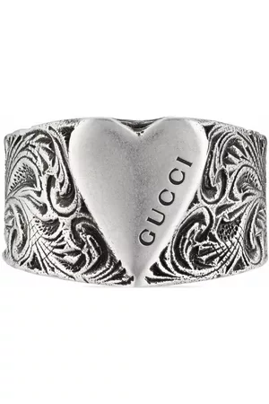 Gucci Heart ring - Silver