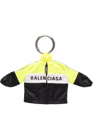 Balenciaga Men Keychains - Micro windbreaker keyring - Yellow