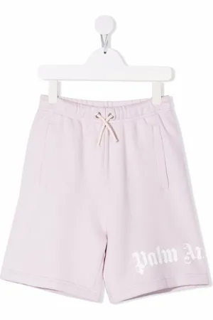 Palm Angels Logo-print track shorts