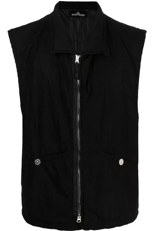 Stone Island Men Sports Jackets - Color-block sports jacket - Black