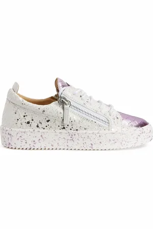 Giuseppe Zanotti Gail silver sneakers