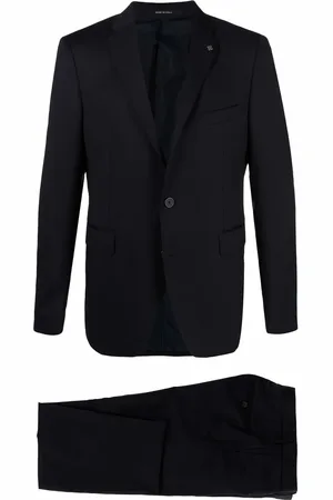 TAGLIATORE Fitted single-breasted suit