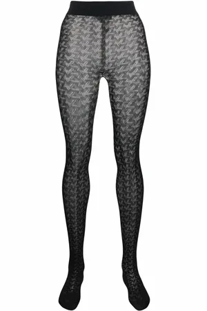 Zadig & Voltaire Monogram-embroidered tights