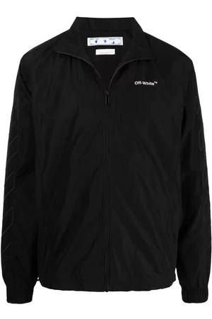 OFF-WHITE Diagonals nylon jacket - Black