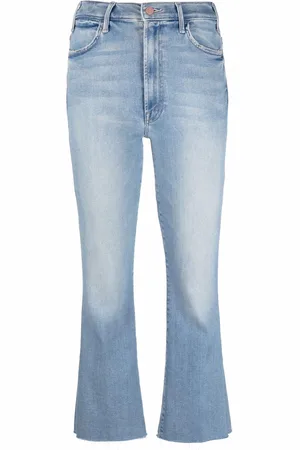Mother The Hustler cropped jeans