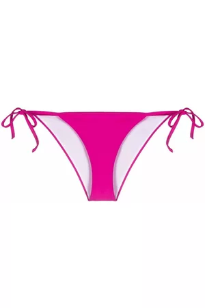 Dsquared2 Women Bikini Bottoms - Icon-print side-tie bikini bottoms - Pink