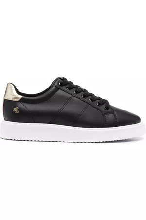 Ralph Lauren Logo low-top sneakers - Black