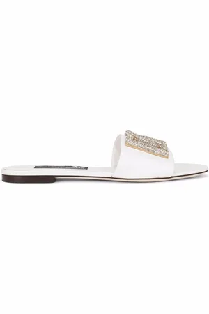 Dolce & Gabbana DG-logo leather sandals