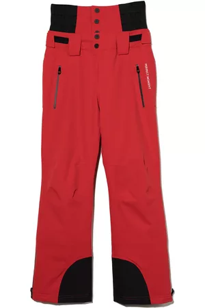 Perfect Moment Boys Ski Suits - High-waisted ski trousers - Red
