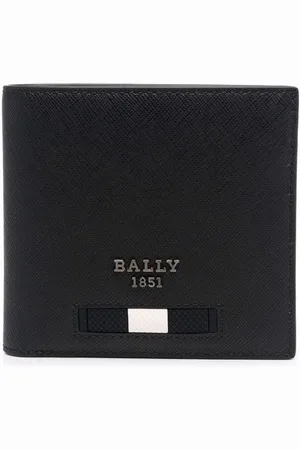 Bally Men's Brasai Leather Wallet In Black