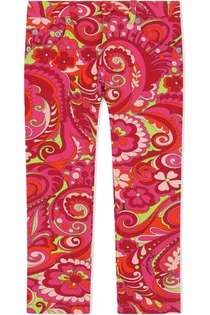 Dolce & Gabbana Floral paisley-print trousers