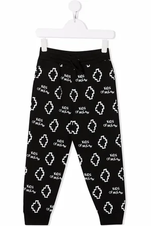 MARCELO BURLON All-over logo-print track pants