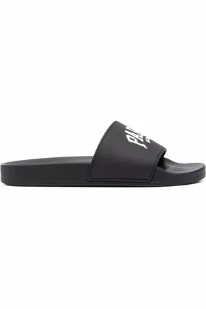 Balenciaga Logo-print slides