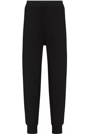 Y-3 Men Sweatpants - Tonal logo track pants - Black