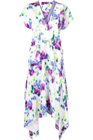 Kenzo Floral-print midi dress