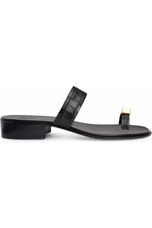 Giuseppe Zanotti Bardack crocodile-effect sandals