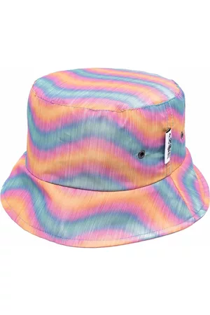 MACKINTOSH Wave nylon bucket hat - Orange