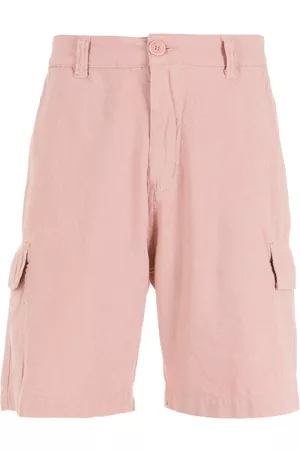 OSKLEN Men Bermudas - Cargo-pocket bermuda shorts - Pink