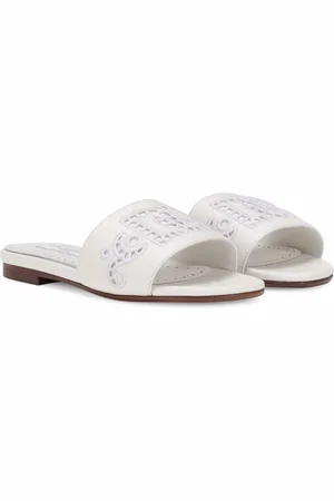 Dolce & Gabbana DG Millenials leather sandals
