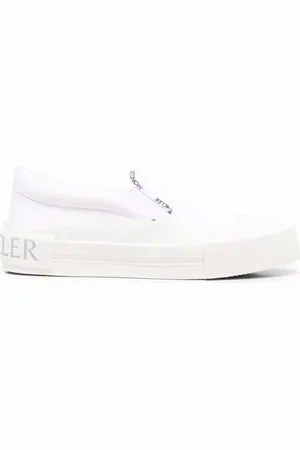 Moncler Logo trimmed slip-on sneakers