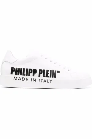 Philipp Plein Leather low-top sneakers