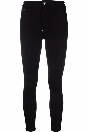 Philipp Plein Logo-appliqué skinny jeans