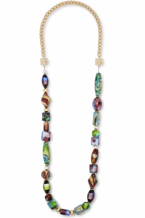 Dolce & Gabbana Multi-glass bead necklace