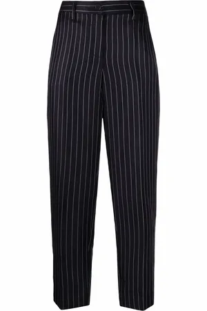 P.A.R.O.S.H. Pinstripe straight-leg trousers