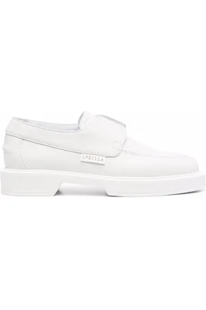 LE SILLA Tonal leather loafers