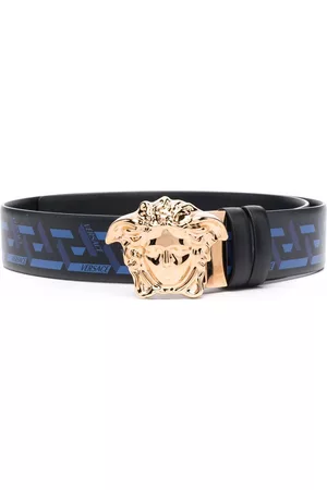 VERSACE Men Belts - Medusa monogram belt - Black