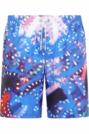 Dolce & Gabbana Graphic-print swim shorts