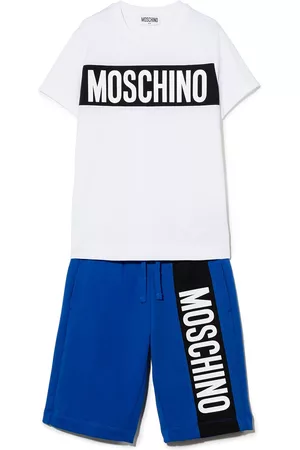 Moschino Tracksuits - Logo-print tracksuit set - White