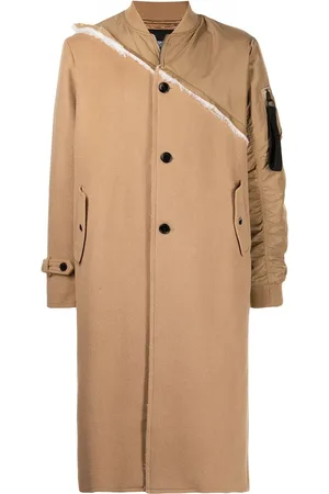MOSTLY HEARD RARELY SEEN Panelled single-breasted coat